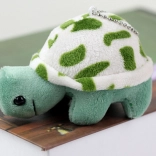 Plüschtier-Schildkröte 10 cm blau Anhänger