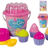 Androni Sandset Kuchenförmchen – mittel – Rosa