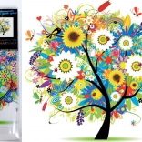 Diamantmalerei 7D – blühender Baum 30 × 30 cm