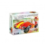 Metall-Baukasten Retro-Rennauto 230 Teile