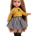 Realistische Puppe Penelope mit Ganzvinylkörper 34 cm