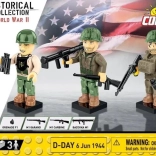 COBI HC WWII Baukasten – D-Day 6. Juni 1944 Figuren