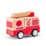 Feuerwehrauto mit Beleuchtung und Signal