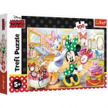 Puzzle mit 100 Teilen – Minnie im Kosmetiksalon DISNEY