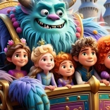 Puzzle Bluebird Auf zur Abenteuerreise 104 Teile