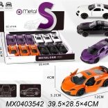 Metall-Spielzeugauto 1:32 mit öffnenden Türen und Pull-Back