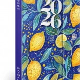 Wöchentlicher magnetischer Kalender Zitronen 2026