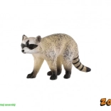 Realistische Plastikfigur eines Waschbären 8 cm