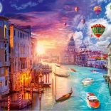 Puzzle Tag und Nacht: Venedig 1000 Teile