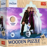 Holzpuzzle Eiskönigreich – 50 Teile