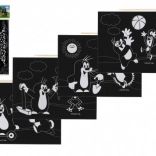 Kratzen Bild Maulwurf und Freunde