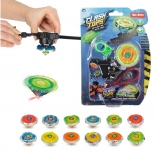 Leuchtender mechanischer Kreisel 5 cm mit Metallelementen und Starter