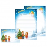 Brief an das Christkind – weihnachtliches Briefset für Kinder