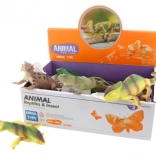 Gummi-Eidechsen für Kinder 15 cm – Mix verschiedener Arten