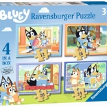 Puzzle 4v1 Bluey von Ravensburger