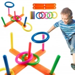 Ringwurfspiel – buntes Kunststoff-Set