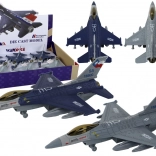 Flugzeugmodell mit Reibungsantrieb blau oder grau