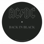 Plattentellerunterlage AC/DC Back in Black