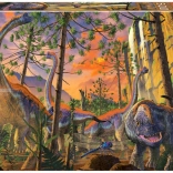 Puzzle EDUCA neugieriger Dino – 500 Teile