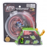 Spin and Build Abschussvorrichtung mit zwei Motorrädern