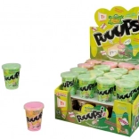 Schleim Furz-Schleim im Becher, 3 Sorten, Display 32 Stück