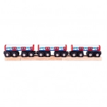 Bigjigs Rail U-Bahn-Waggons – Holz-Zugset