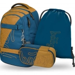 Sada Baagl Skate Max Duo: Rucksack, Federmäppchen und Beutel