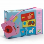 DJECO Duo Puzzle - Formen und Tiere