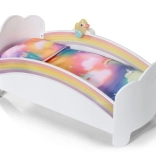 Regenbogen-Bettchen für BABY born Puppen