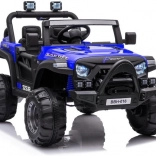 Elektrisches Kinderauto 12V in Blau mit EVA-Rädern und Fernbedienung