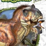 JIRI MODELS Ausmalbuch mit Stickern – Dinosaurier