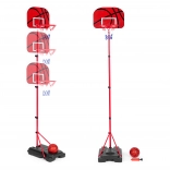 Kinder-Basketballkorb mit verstellbarer Höhe und Pumpe