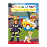 Malbuch Feuerwehrmann Sam 20 × 27,3 cm, 24 Seiten