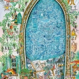 Puzzle 1000 Teile – Der verrückte Künstlergeist, Paul Korky (Puzzle + Poster)