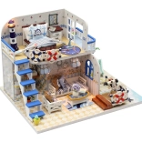 Miniaturmodell des Hauses An der Blauen Küste