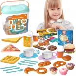 Woopie Konditor-Set für Kinder – Süßigkeiten und Desserts im Eimer, 40 Teile