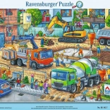 Puzzle Auf der Baustelle 24 Teile