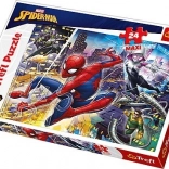 Maxi-Puzzle 24 Teile – FURCHTLOSER SPIDER‑MAN