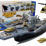 Militärischer Flugzeugträger mit Fahrzeugen 86 cm