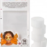 SNAZAROO Gesichtsfarb-Schwämmchen halbiert 10 Stk.