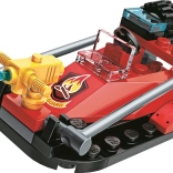 Qman Feuerwehrwagen mit Wasserkanone 1805-4 Rettungsboot