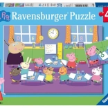 Ravensburger Puzzle Peppa Pig 2×24 Teile – Klassenzimmer