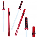 Holz-Trainingskatana rot 70 cm