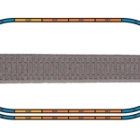 PIKO Gleisbettung für Gleissätze A+E – Grundoval mit Parallelstrecke