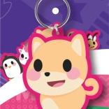 Schlüsselanhänger ADOPT ME V1 aus PVC mit Metallring