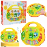 Interaktive Kinderklaviertasten mit Tiergeräuschen