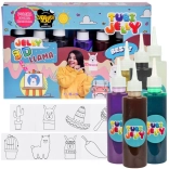 Tubi Jelly Kreativset Lama 6 Farben Gelfiguren