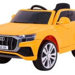 Elektrisches Kinderauto Audi Q8 Gelb mit Fernbedienung