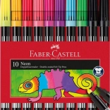 Faber-Castell Neon beidseitige Stifte - 10 Farben