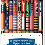 Set mit 10 Bleistiften mit Radiergummi DJECO steve